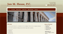 Desktop Screenshot of jmhesselaw.com